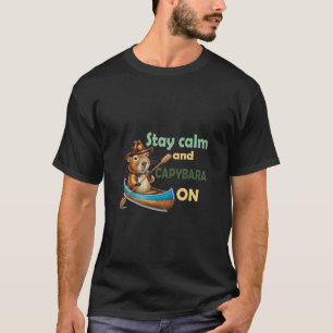 funny capybara lovers gift ,cute capybara ,don’t w T-Shirt