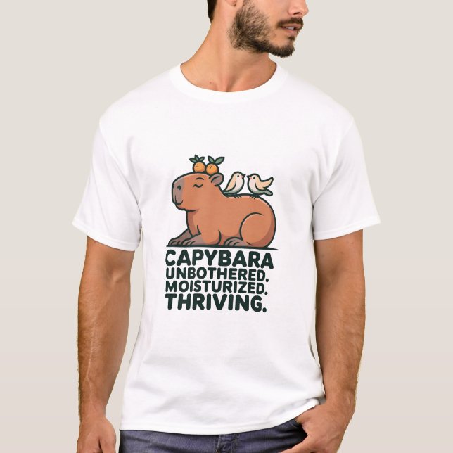 Funny Capybara T-Shirt (Front)