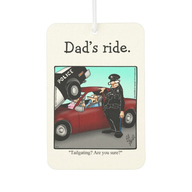 Funny Car Air Freshener For Him (Front)