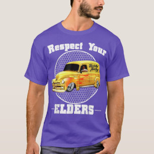 Funny Car Guy - Respect Your Elders Classic Panel  T-Shirt