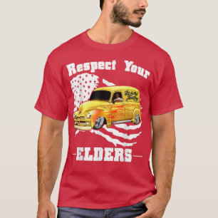 Funny Car Guy - Respect Your Elders Classic Panel T-Shirt