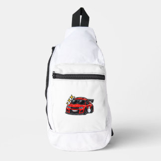 Funny Car Lover Sling Bag | Red Cool Car