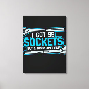 Funny Car Mechanic Design   Mechanic Canvas