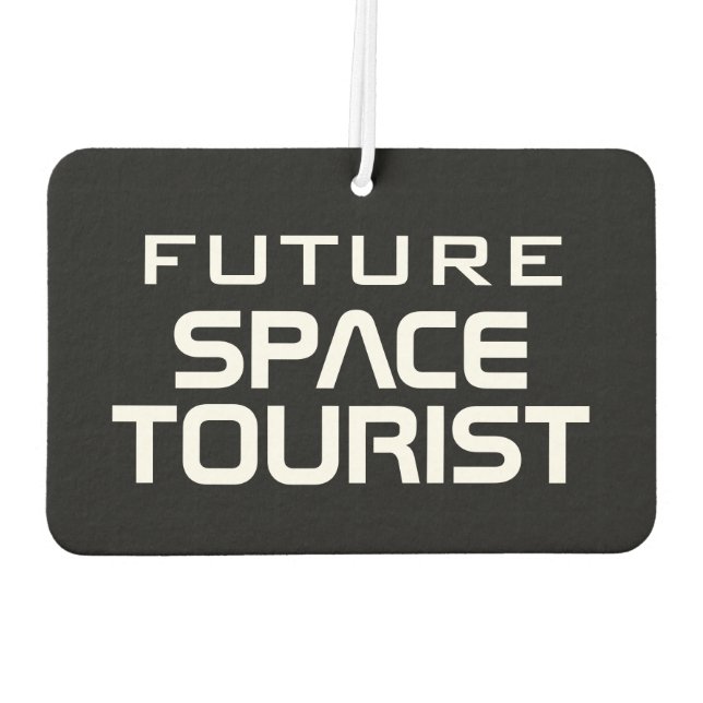 Funny car scent air freshener for space tourist (Back)