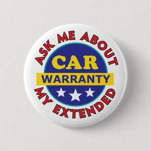 Funny Car Warranty Pin