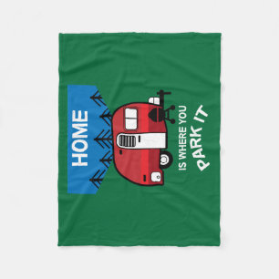 Funny Caravan Gifts   Best Caravanning   Caravans  Fleece Blanket