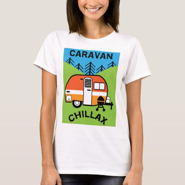 Funny Caravan Gifts | Best Caravanning | Caravans  T-Shirt (Front)