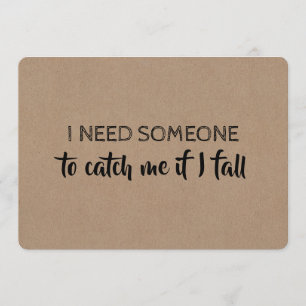 Funny Card for Dad "Walk Me Down The Aisle"