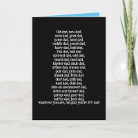 Funny Card for Every Dad on Father's Day 