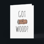 FUNNY CARD GOT WOOD BOYFRIEND BIRTHDAY CARD<br><div class="desc">FUNNY CARD GOT WOOD BOYFRIEND BIRTHDAY CARD</div>