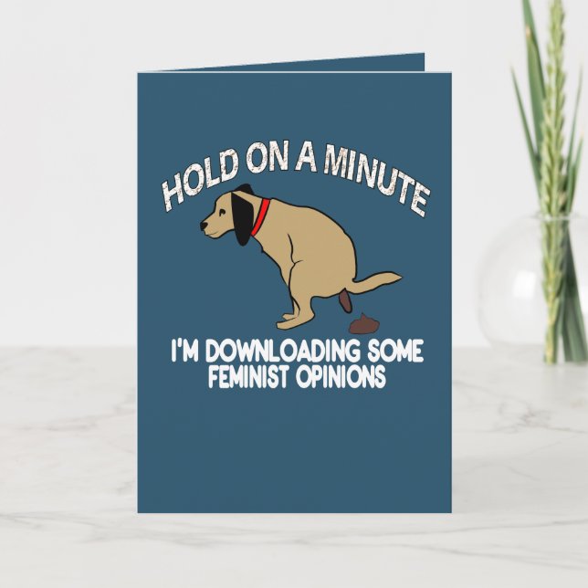 Funny Card I'm Downloading Celebrity Opinions (Front)