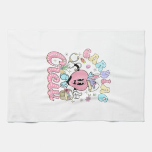 Funny Cardiac Crew Easter Day CVICU Nurse Cardiolo Tea Towel