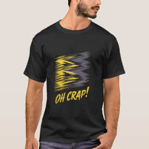 Funny Cardiac Rhythm - Oh Crap Nurse T-Shirt