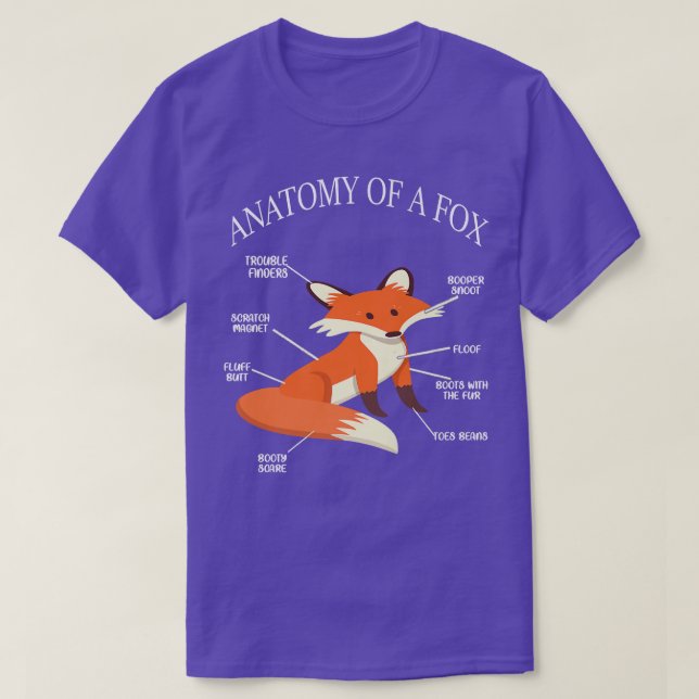 Funny Carnivore Foes The World Fo Lover Anatomy Of T-Shirt (Design Front)