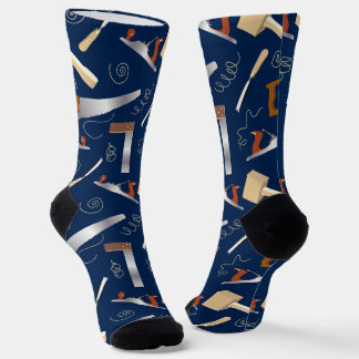 Funny Carpentry Tools Socks