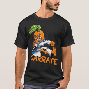 Funny Carrate Carrot Karate Mail Martial Arts Mart T-Shirt