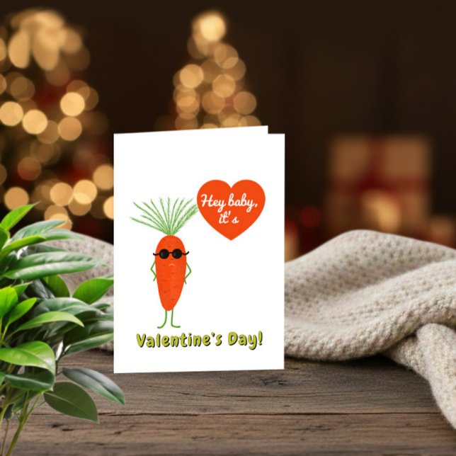 Funny Carrot Valentine’s Day Card (Creator Uploaded)