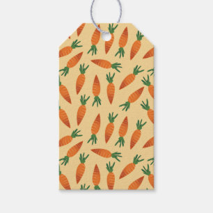 Funny carrots gift tags