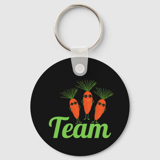 Funny carrots key ring (Front)