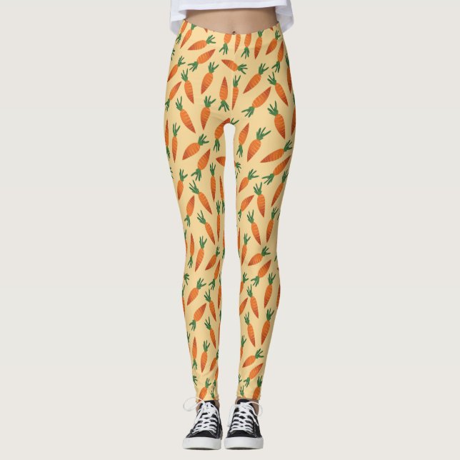 Funny Carrots Leggings (Front)