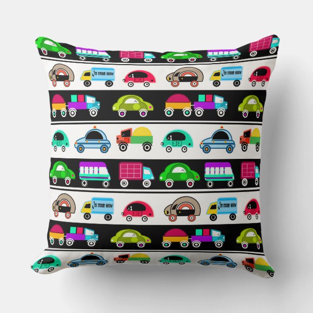 Funny cars cushion (Front)