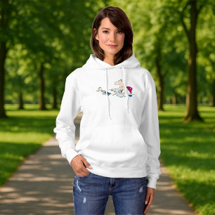 Funny Cartoon Accountant Office Humour Hoodie