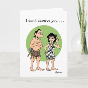 Funny Cartoon Anniversary Card