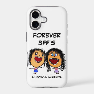 Funny Cartoon Best Friends BFF's