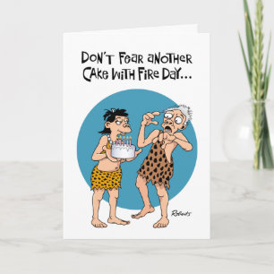 Funny Cartoon Birthday Card