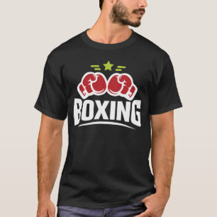 Funny Cartoon Boxing Gloves - Bold Sports  T-Shirt