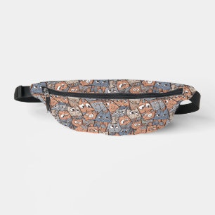 Funny Cartoon Cats Bum Bags