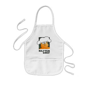 Funny Cartoon Chef   Funny Cooking Chef Kids Apron