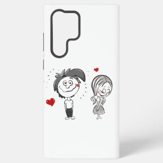 Funny Cartoon Couple  Samsung Galaxy Case