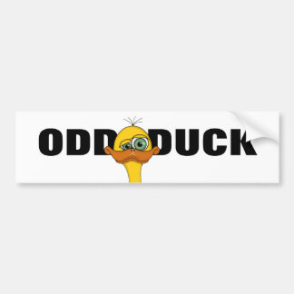 Funny Cartoon Duck Bumper Sticker