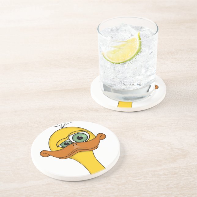 Coasters for Drinks,Leather Coaster Set of 6,Bird cartoon style crane, Coasters for Cups Home Kitchen Decor Coasters for Drinks,Leather Coaster Set of 6,Bird cartoon style crane, Coasters for Cups Home Kitchen Decor