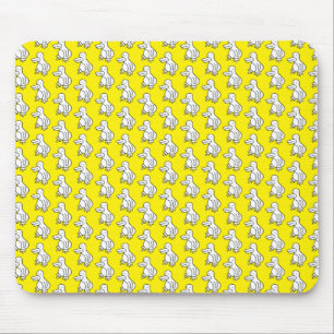 Funny Cartoon Duck or Penguin Mouse Mat