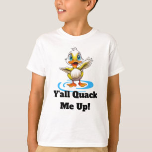 Funny Cartoon Duckling Kids' T-Shirt