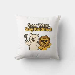 Funny Cartoon Duo Cushion