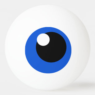 Funny Cartoon Eye Ball Table Tennis Ping Pong Ball