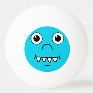 Funny Cartoon face Ping Pong Ball