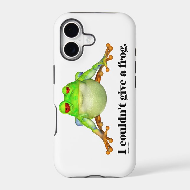 Funny Cartoon Frog (Back)