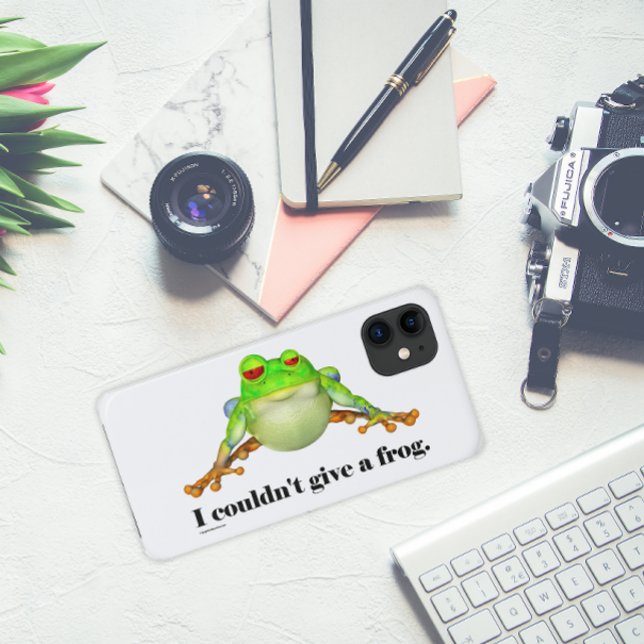 Funny Cartoon Frog Case-Mate iPhone Case (Creator Uploaded)