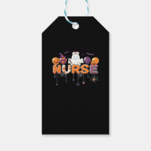 funny cartoon ghost nurse - Hot Nurse Halloween Ou Gift Tags