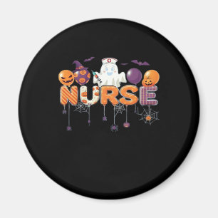 funny cartoon ghost nurse - Hot Nurse Halloween Ou Magnet