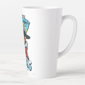 Funny Cartoon Latte Mug