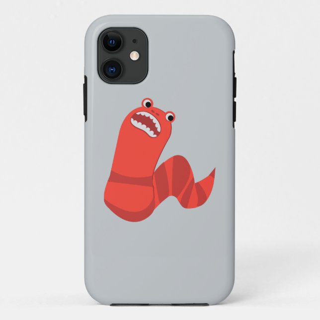Funny Cartoon Mongolian Death Worm Case-Mate iPhone Case (Back)