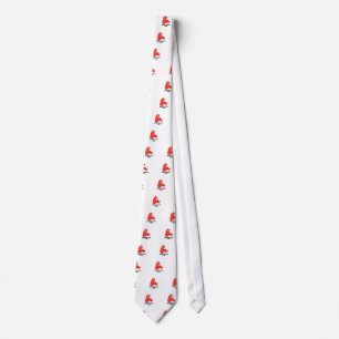 Funny Cartoon Mongolian Death Wprm Tie