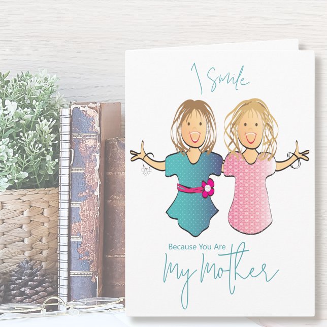 Funny Cartoon Mother from Daughter Mother's Day Card (Creator Uploaded)