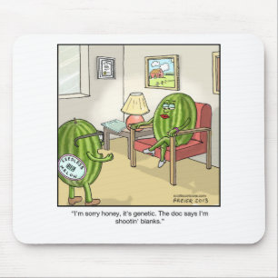 Funny Cartoon Mouse Pad- Seedless Mat