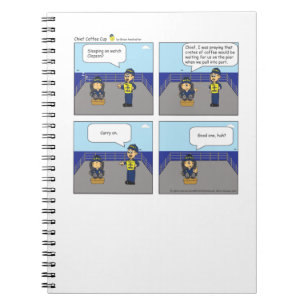 Funny Cartoon Notebook